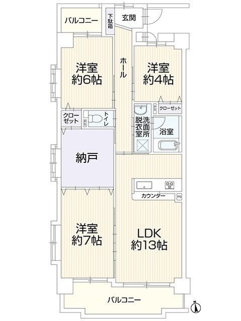 apartment 愛知県名古屋市名東区本郷３丁目5番地 グロウバルビル2階 2C号室