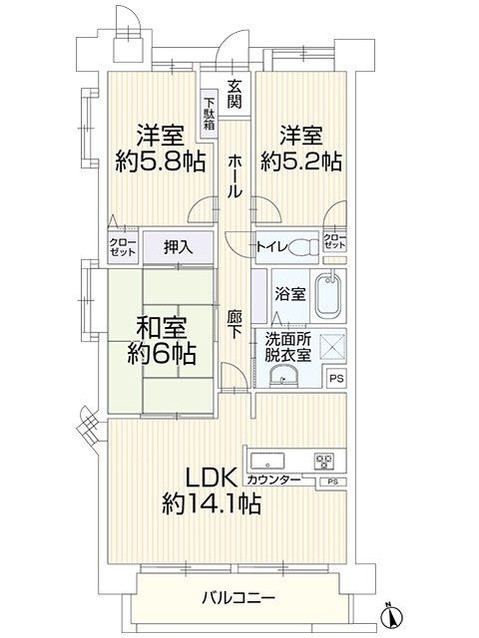 apartment 愛知県名古屋市名東区本郷３丁目5番地 グロウバルビル2階 2C号室