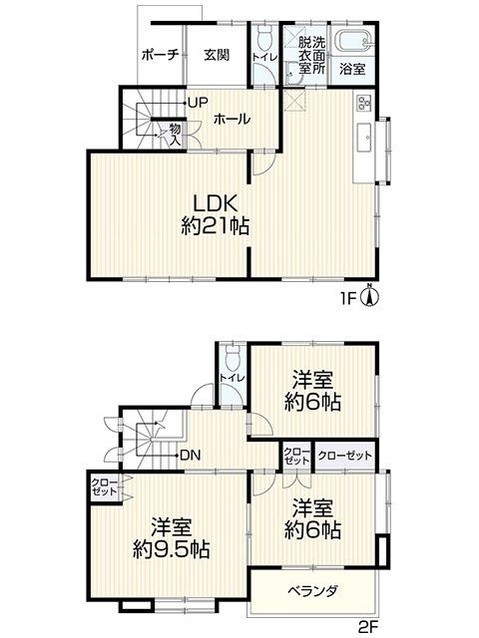 detached 愛知県名古屋市名東区本郷３丁目5番地 グロウバルビル2階 2C号室