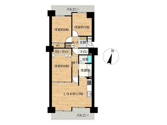apartment 愛知県名古屋市名東区本郷３丁目5番地 グロウバルビル2階 2C号室