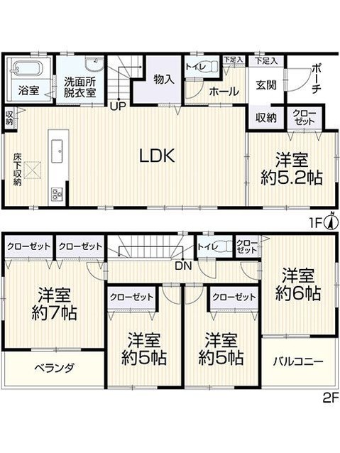 detached 愛知県名古屋市名東区本郷３丁目5番地 グロウバルビル2階 2C号室