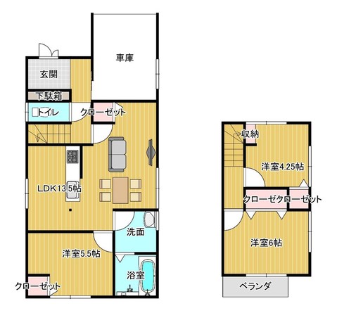 apartment 福井県敦賀市平和町37-6 山田ビル 1階A号室