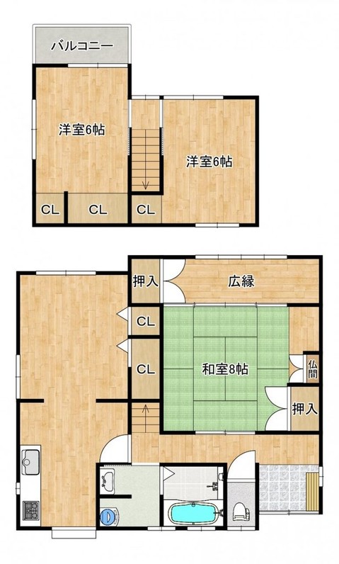 detached 福岡県久留米市東櫛原町301番地1