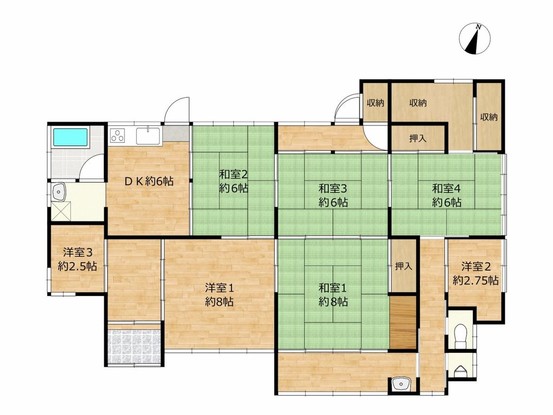 detached 大分県中津市中殿町３丁目1番地1 グリーンパレス中津壱番館 1階 102号