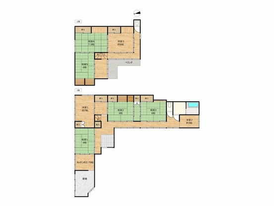 detached 大分県中津市中殿町３丁目1番地1 グリーンパレス中津壱番館 1階 102号