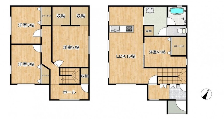 detached 北海道苫小牧市緑町１丁目22番2号 緑町事務所・店舗（向かって左側）