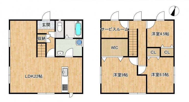 detached 北海道苫小牧市緑町１丁目22番2号 緑町事務所・店舗（向かって左側）