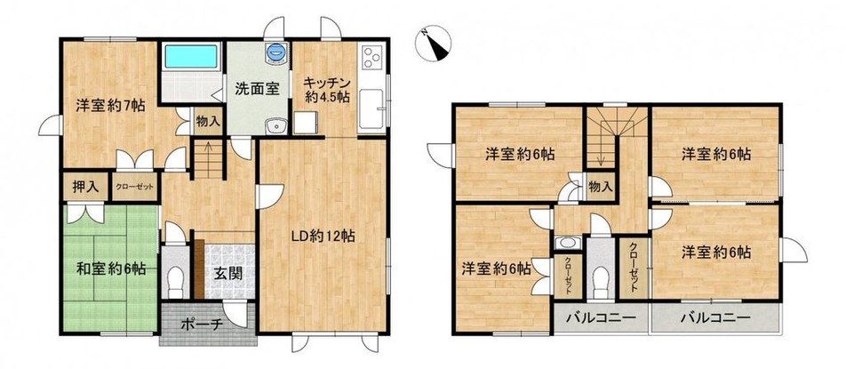 detached 北海道苫小牧市緑町１丁目22番2号 緑町事務所・店舗（向かって左側）