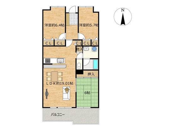 apartment 愛知県名古屋市名東区本郷３丁目5番地 グロウバルビル2階 2C号室