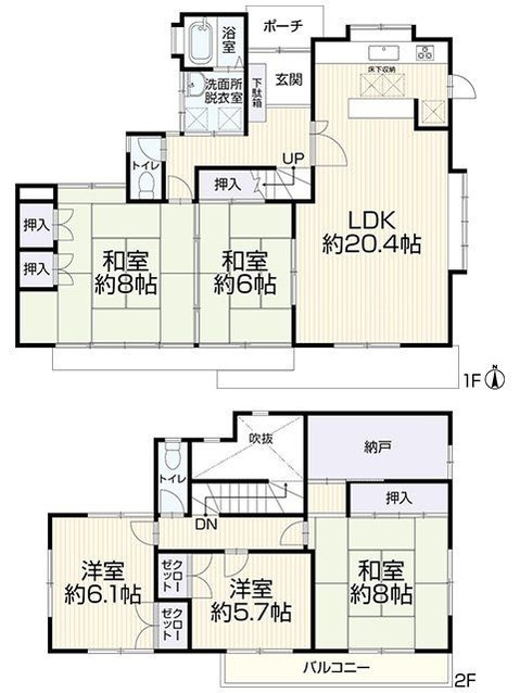 detached 愛知県名古屋市名東区本郷３丁目5番地 グロウバルビル2階 2C号室