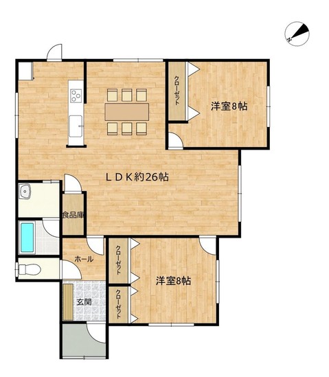 detached 北海道札幌市白石区北郷一条１丁目5番13号