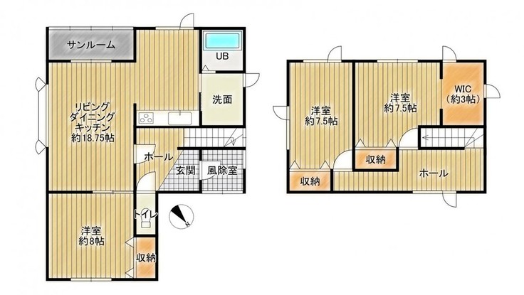 detached 北海道札幌市白石区北郷一条１丁目5番13号