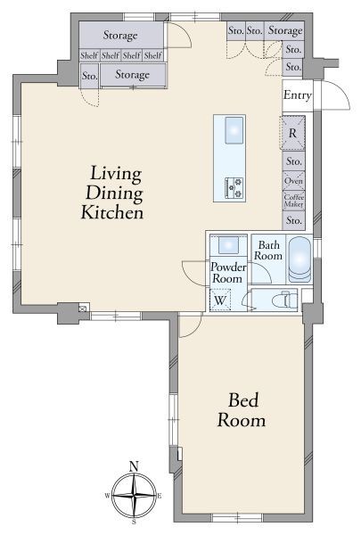 apartment 東京都中央区日本橋２丁目3-4 日本橋プラザビル6階