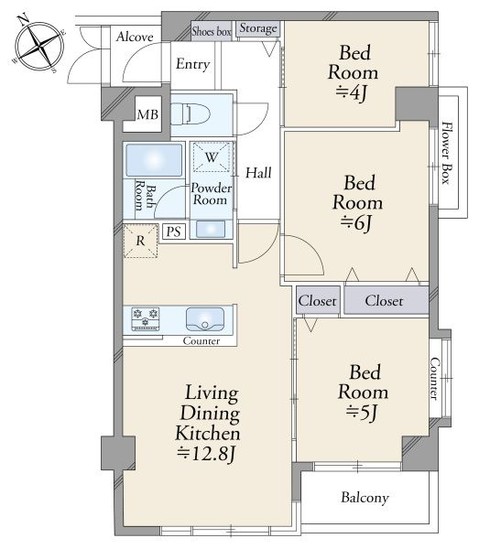 apartment 東京都武蔵野市吉祥寺本町１丁目15-2 ダイヤバローレビル７階