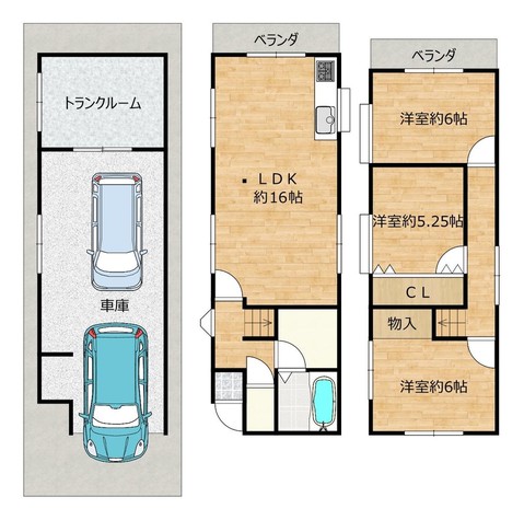 detached 大阪府大阪市城東区東中浜７丁目2番20号 東中浜7丁目貸事務所・倉庫第2　A