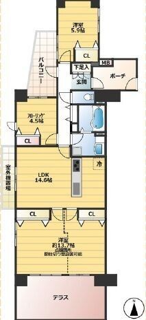 apartment 千葉県習志野市東習志野５丁目19-17 宮澤マンションC号室