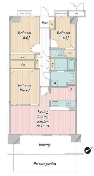 apartment 千葉県習志野市東習志野５丁目19-17 宮澤マンションC号室