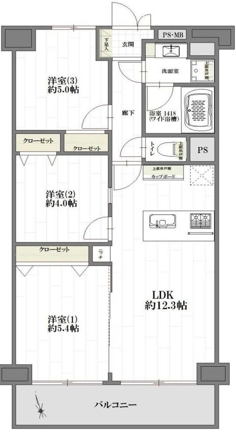 apartment 千葉県習志野市東習志野５丁目19-17 宮澤マンションC号室