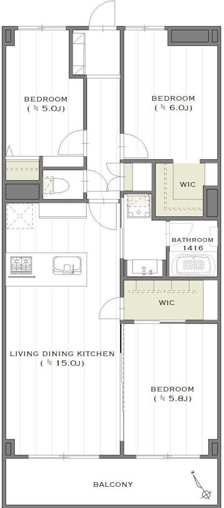 apartment 千葉県習志野市東習志野５丁目19-17 宮澤マンションC号室