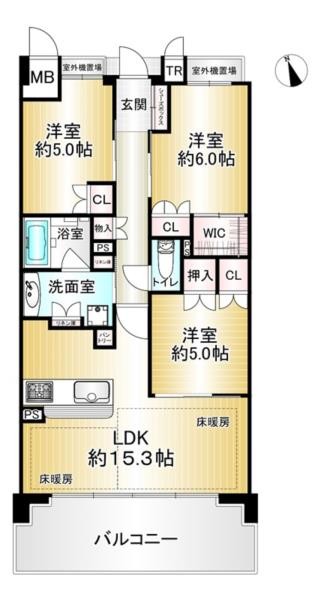 apartment 奈良県奈良市学園南３丁目１番２号 ル・シエル学園前南館１・２階