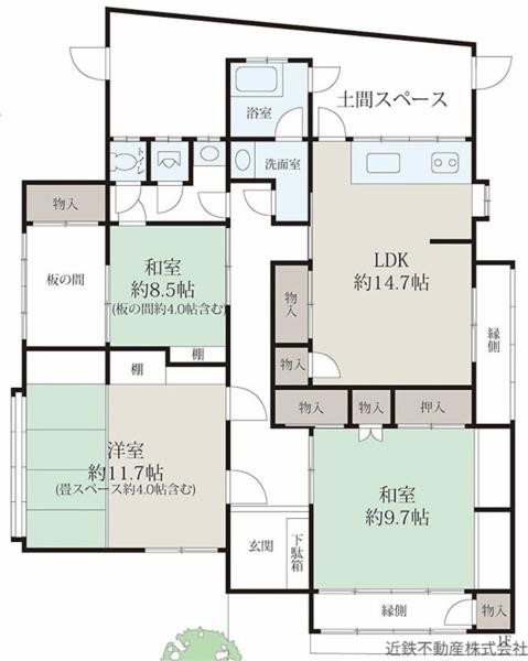 detached 奈良県奈良市高天町３８番地３ 近鉄高天ビル１階
