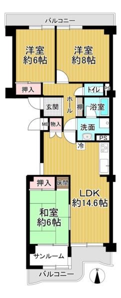 apartment 京都府宇治市広野町西裏１－１６ サンマルシェ大久保１Ｆ