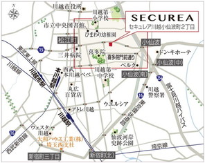 【ダイワハウス】セキュレア川越小仙波町2丁目 (建築条件付宅地分譲)のその他