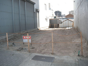名古屋市中区松原の宅地の外観