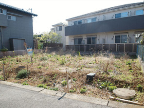 習志野市谷津の宅地の外観