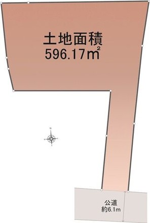 市川市須和田の宅地の外観