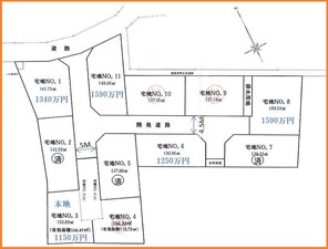 小田原市 久野 開発分譲地 区画№3の外観
