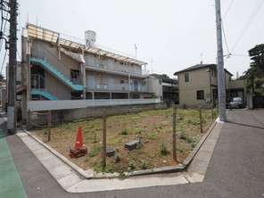 目黒区下目黒の宅地の外観