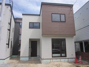 北8条東18丁目 新築住宅の外観