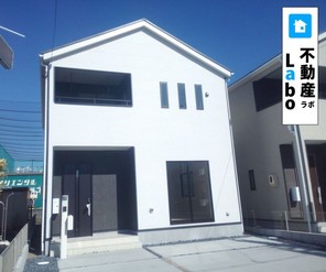 オール電化 宅配BOX付 制震装置搭載住宅の外観