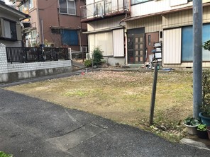 葛飾区新宿2丁目の宅地の外観