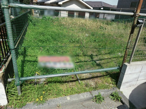 横浜市磯子区滝頭の宅地の外観