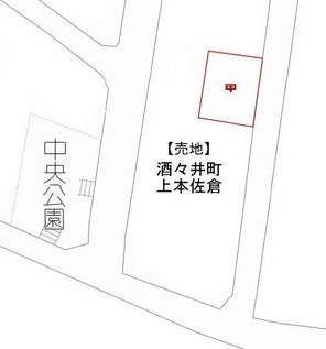 売地・酒々井町上本佐倉1丁目の外観