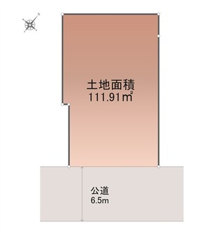 川崎市宮前区有馬の宅地の外観