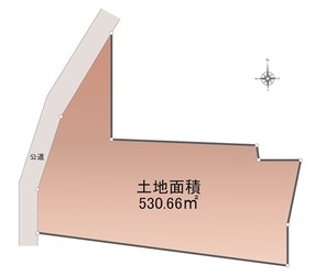 横浜市保土ケ谷区鎌谷町の宅地の外観