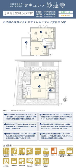 【ダイワハウス】セキュレア妙蓮寺 (分譲住宅)の外観