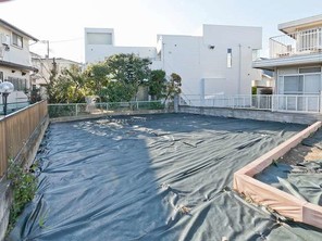 横浜市神奈川区松ケ丘の宅地の外観