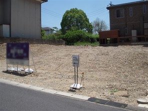 名古屋市天白区植田山の宅地の外観