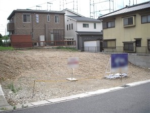 名古屋市天白区植田山の宅地の外観