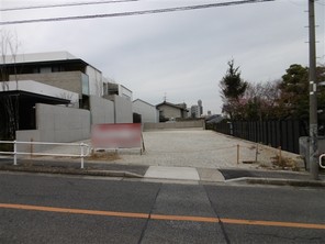 名古屋市瑞穂区松栄町の宅地の外観