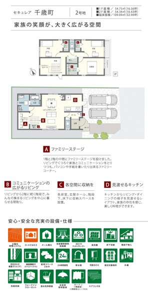 【ダイワハウス】セキュレア千歳町 (分譲住宅)の外観