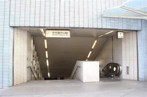福岡市博多区千代の宅地の外観