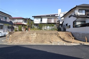 横浜市青葉区美しが丘の宅地の外観