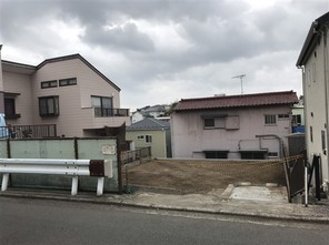 横浜市神奈川区神大寺の宅地の外観