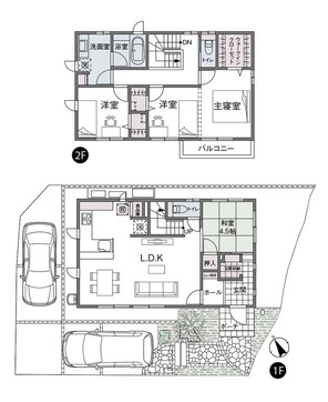 【ダイワハウス】セキュレア海田町稲葉 (分譲住宅)の外観