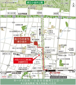 【ダイワハウス】めぐりのまち東小金井 (建築条件付宅地分譲)のその他